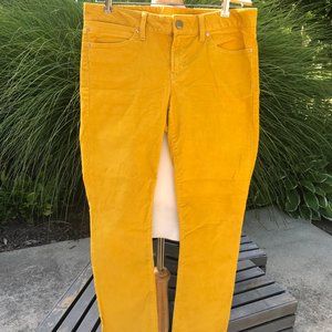 Gap 1969 Mustard Yellow Fine Wale Corduroy Pants - Size 29/8